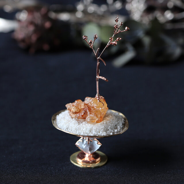 【花石】種/ハイアライトとカスミソウ