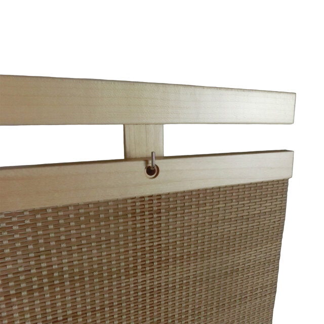 間仕切り パーテーション #衝立 ドット柄編み 天然竹 メープル無垢材 木地色 間仕切り パーテーション #衝立 ドット柄編み 天然竹 メープル