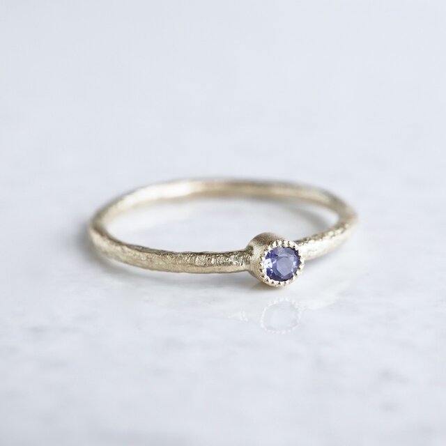 Iolite birthstone ring [R050K10IL]
