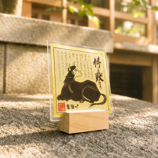 四妖獣・件（くだん）御符】人面牛身の姿で伝えられる予言獣｜無病息災