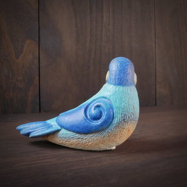 青色文鳥 no.23 | iichi 日々の暮らしを心地よくするハンドメイドや