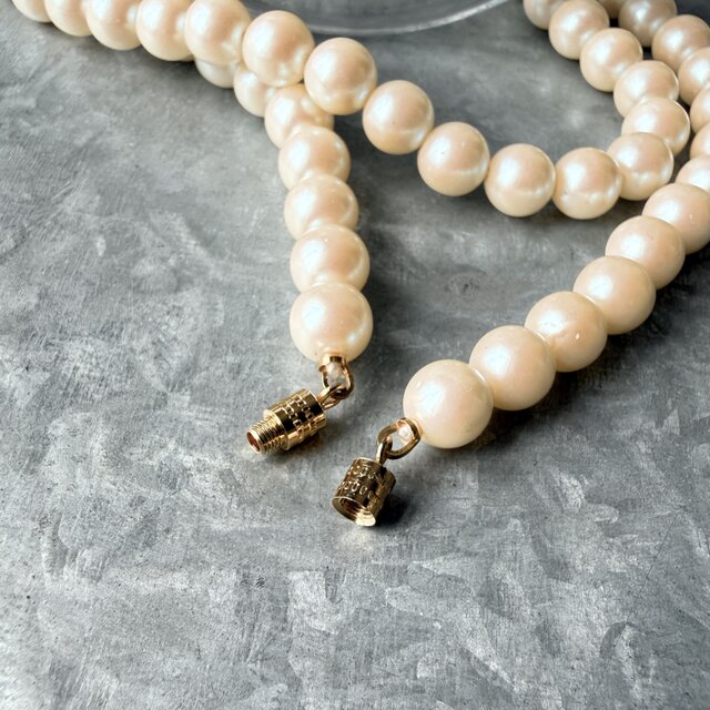 8 eight★ヴィンテージパールネックレス★フラミンゴ 8 eight☆ヴィンテージパールネックレス☆フラミンゴ