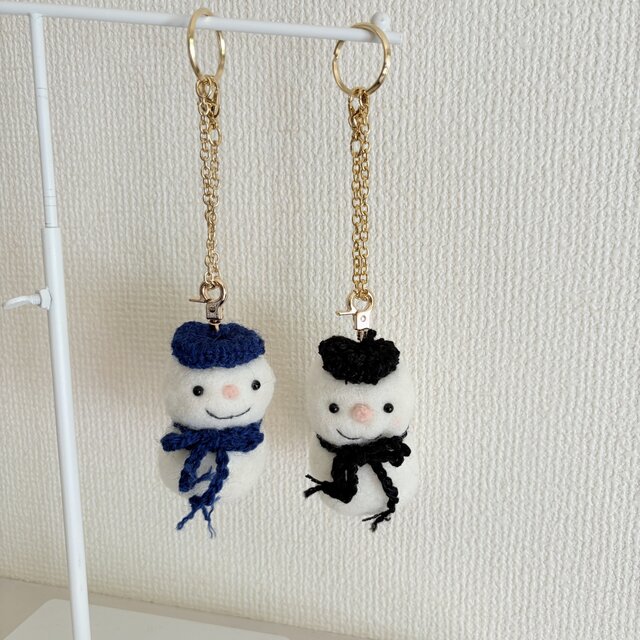 snowman赤 | iichi 日々の暮らしを心地よくするハンドメイドや