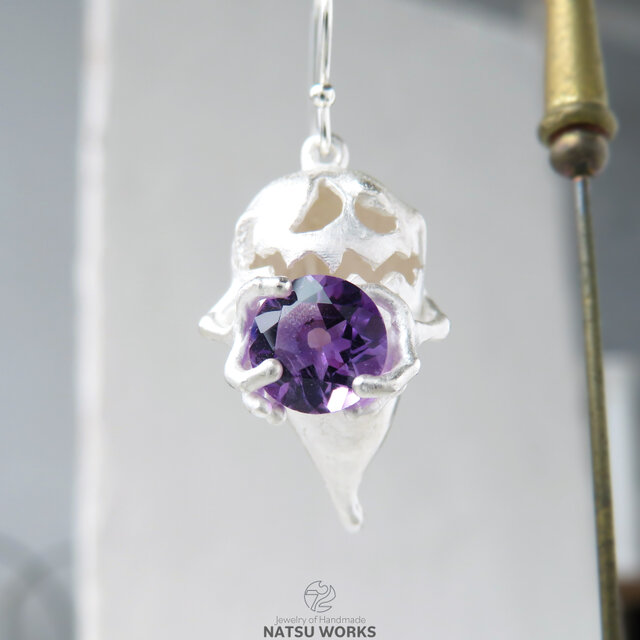 おばけのピアス / Gem and Ghost Earring 2025ハロウィン