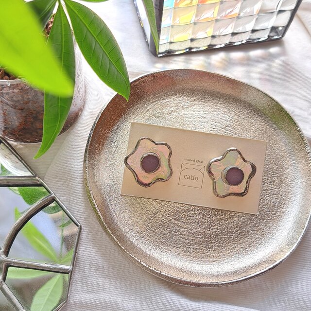 Flowers Pierce/aurora clear