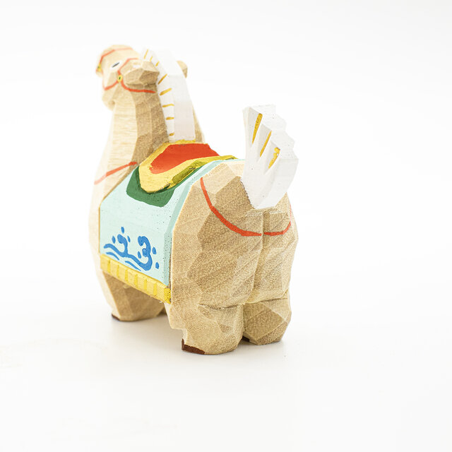 干支「午」<小サイズ>ー奈良一刀彫 畑村龍哉 作（伝統工芸） | iichi