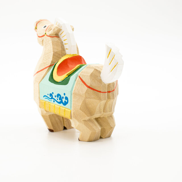 ♦中国美術工芸品 手彫り 干支午年 馬 玉石文化 縁起物 置物 飾り 骨董品 楽天市場】趣きある表情 ゆらゆら木馬 置物 干支の置物 うま Horse