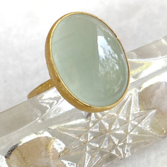 SVR-114 【CERCA50%OFF】アクアマリンリング 12号 SV925