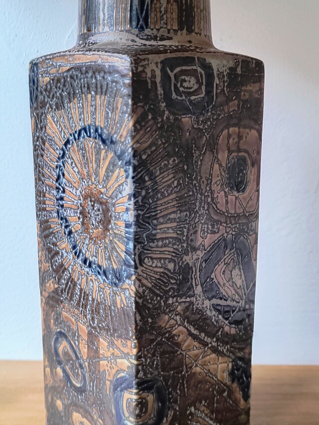 Baca バッカ /テネラ 花瓶 プレート クイストゴー　ブルーフルテッド Baca バッカ /テネラ 花瓶 プレート クイストゴー