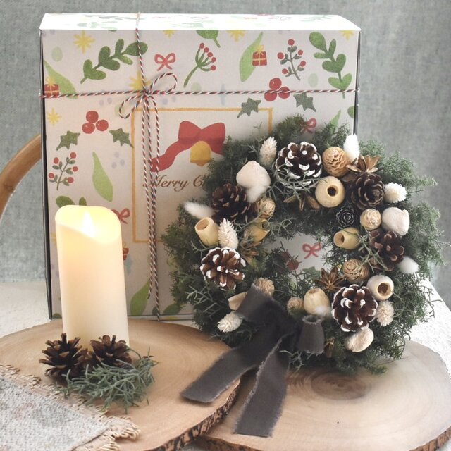 森のクリスマス　フレッシュリース　