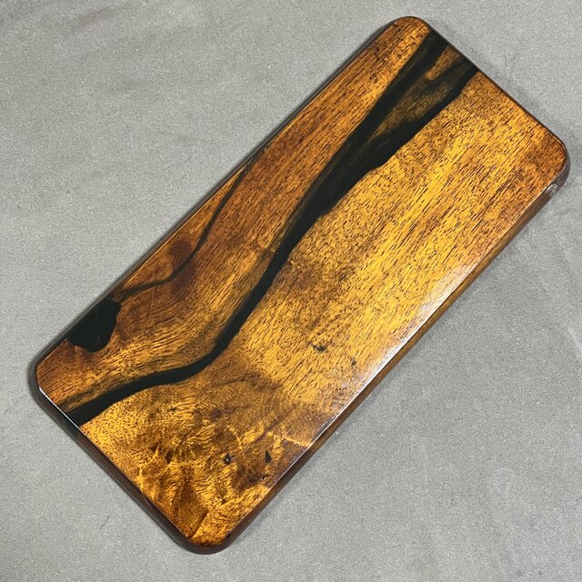黒柿拭漆盆 トレー 285mm×130mm×16mm №9202 | iichi 日々の暮らしを