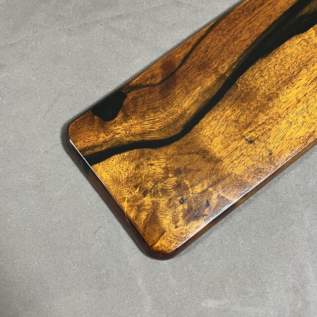 黒柿拭漆盆 トレー 285mm×130mm×16mm №9202 | iichi 日々の暮らしを