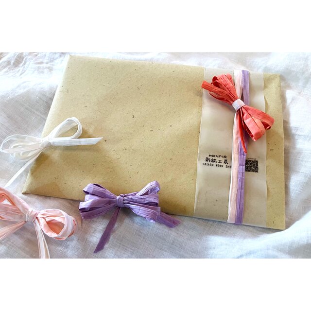 【ちぎり絵】「映(はえる)」　ノウゼンカズラ　ハンドメイド　(P 10)　彩りを 和紙のちぎり絵 貼り絵 ハンドメイド【個別売可能】 - メルカリ