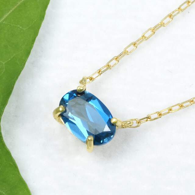 K10 ロンドンブルートパーズ ネックレス ペンダント CL037CIBSN