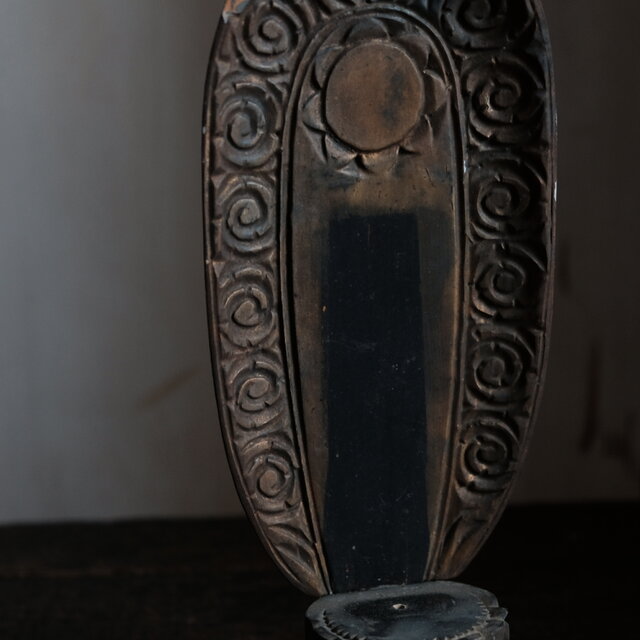 特価15000円→8500円】味のあるお品物◇観音菩薩像 木仏 置物