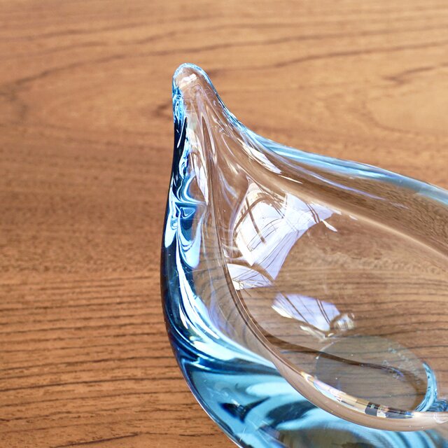 北欧ビンテージ Holmegaard ホルムガード アシュトレイ Tear しずく型