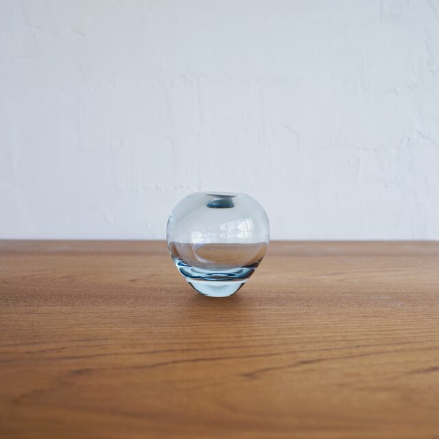 北欧ビンテージ Holmegaard ホルムガード Rondo 花瓶 一輪挿し
