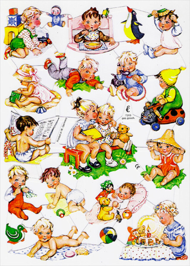 ドイツ製クロモス ベンチの赤ちゃん ラメなし　DA-CHR005（Made in Germany)