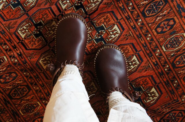 [USA製]80s REDWOOD MOCCASHIN レザー モカシン USA製]80s REDWOOD MOCCASHIN レザー モカシン USA製]80s