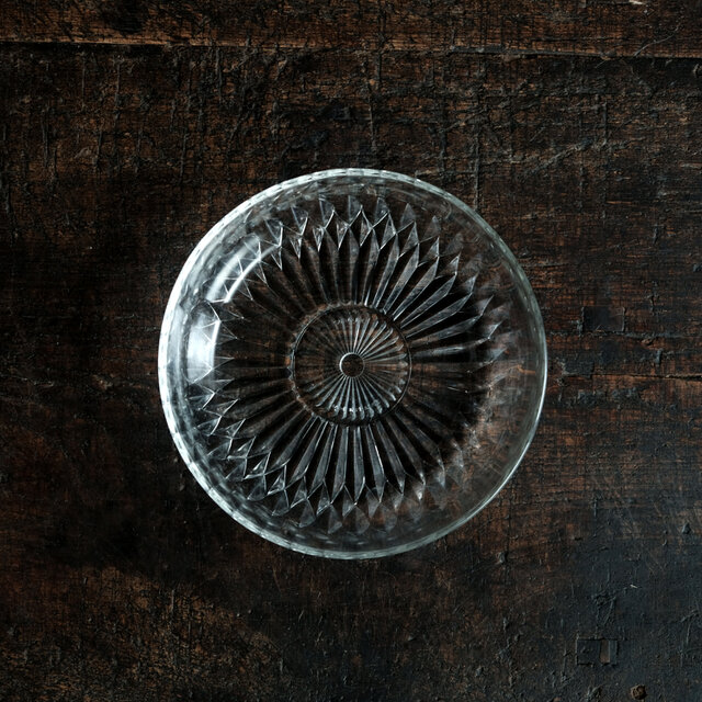 クリアな色味◆made in france DURALEX　ガラス中皿　清涼感　器　暮らしに。上品