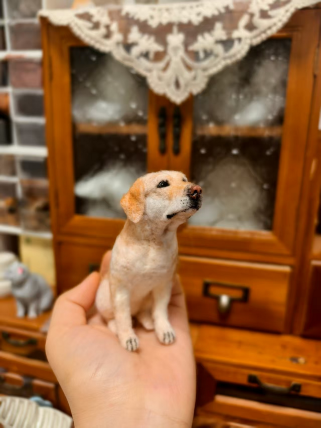 羊毛フェルト　犬　人形 大源工房🐶羊毛フェルト犬 (@daigen_felt) • Instagram photos