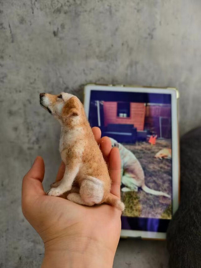 犬 写真から作る 羊毛フェルト｜うちの子 リアルオーダー | iichi 日々