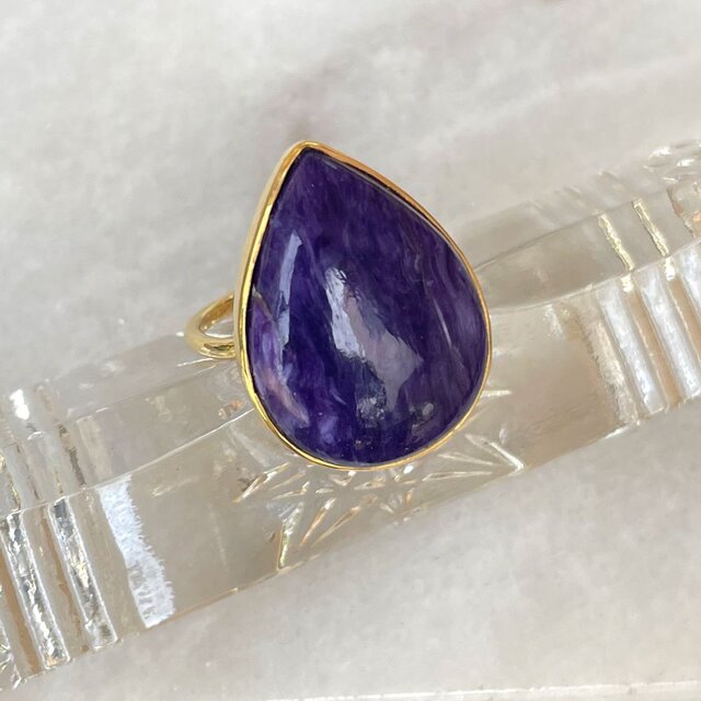 SVR-138 【CERCA50%OFF】チャロアイトリング 12号 SV925