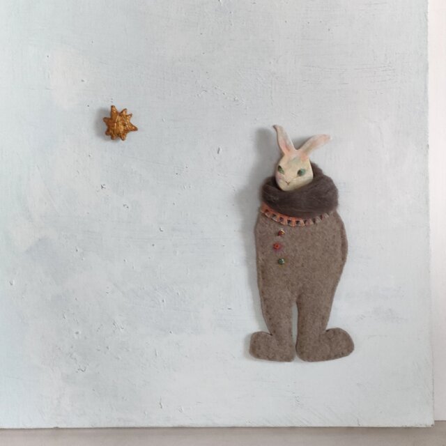 うさぎさんのウオールポケットコラージュ壁掛け うさぎさんのウオールポケットコラージュ壁掛け