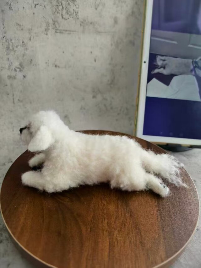 犬 うちの子 羊毛フェルト｜オーダーメイド メモリアルドール | iichi