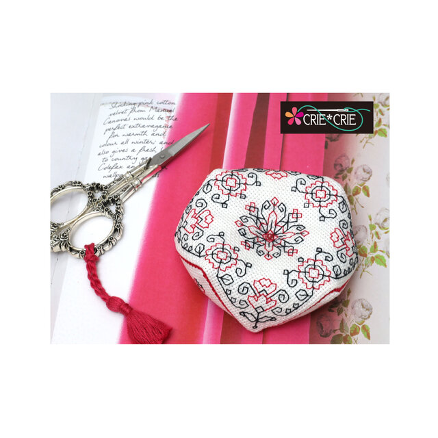 刺しゅうキット♥ブラックワークのビスコーニュ　No.804