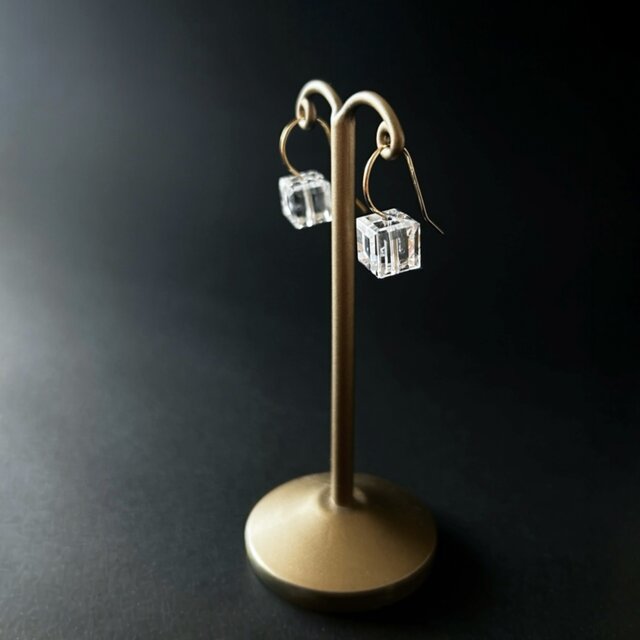 氷標 Lumière（こおりしるべ リュミエール） 14kgf クリスタルピアス