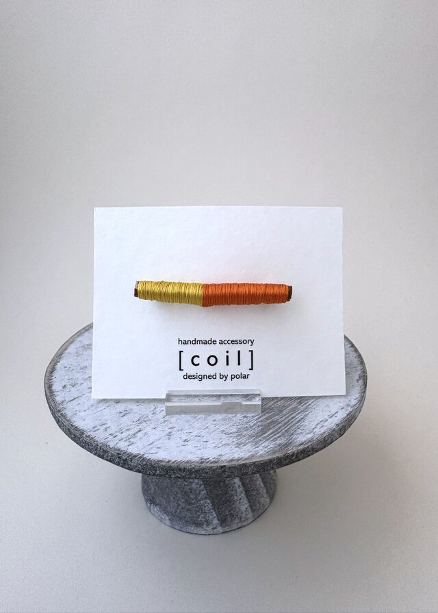 [coil] brooch-L