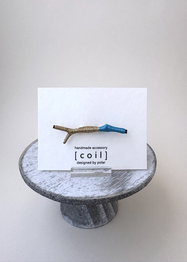 [coil] brooch-L