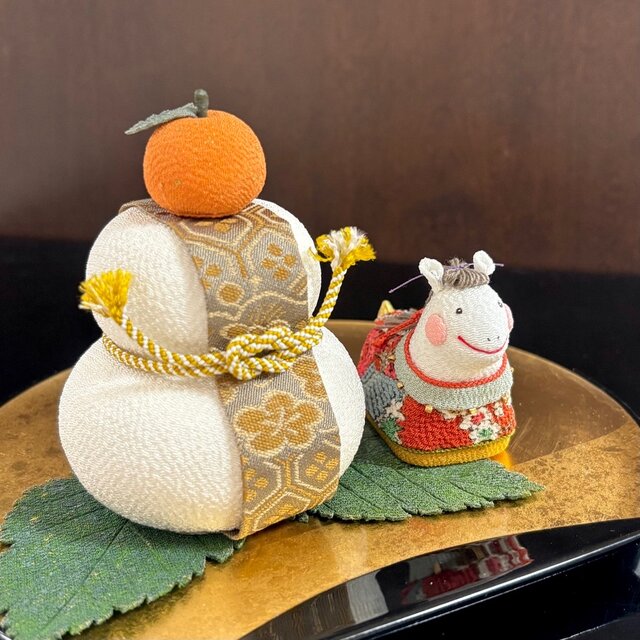 正絹縮緬人形 干支の置物 干支飾り【ベビちゃんシリーズ ベビポニ 1頭