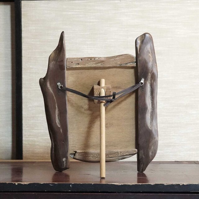 お部屋のポイントに 流木鏡 流木のミラー 卓上ミラー 壁掛け