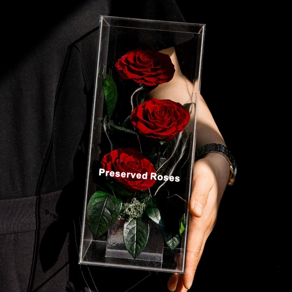 プリザーブドフラワー アレンジメント 恵み ドライフラワー 薔薇 ローズ 花 結婚祝い 記念日 誕生日 玄関に飾る