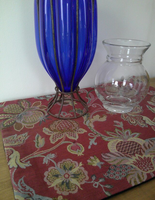 Botanical×GobelinTapestry DoilySet