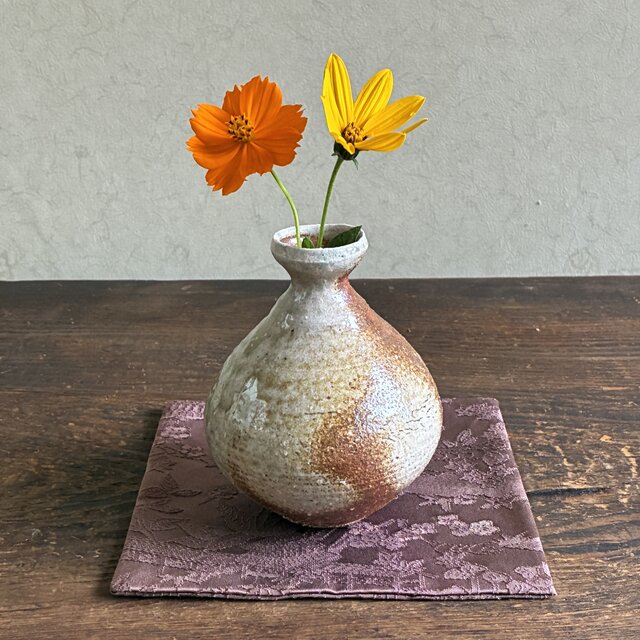 【希少】星里焼　花器　一輪挿し　花入　小壺 希少】星里焼 花器 一輪挿し 花入 小壺の通販はau PAY マーケット