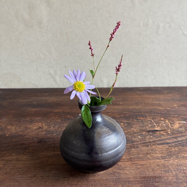 一輪挿し ミニ花入 ミニミニ花瓶 ミニミニ花入 花入れ 小壺 フラワー