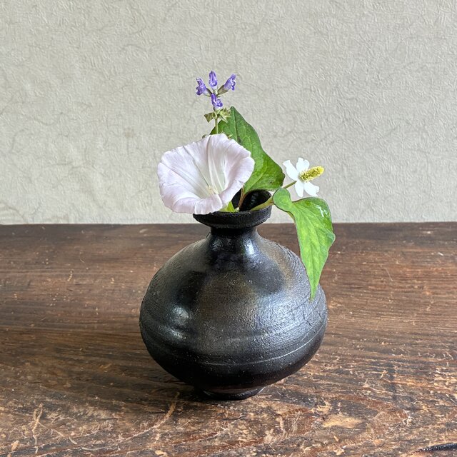 一輪挿し ミニ花入 ミニミニ花瓶 ミニミニ花入 花入れ 小壺 フラワー