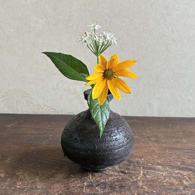 一輪挿し ミニ花入 ミニミニ花瓶 ミニミニ花入 花入れ 小壺 フラワー