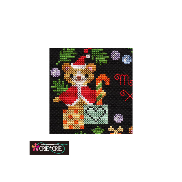 クロスステッチキット♥サンタベアのクリスマス No.654 | iichi 日々の