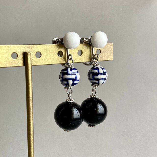 アジアンテイストなイヤリング