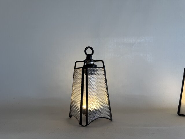camp light mesh ステンドグラス キャンプUSB充電ライト付 台別