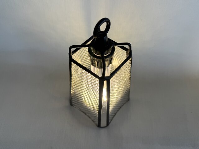 camp light mesh ステンドグラス キャンプUSB充電ライト付 台別