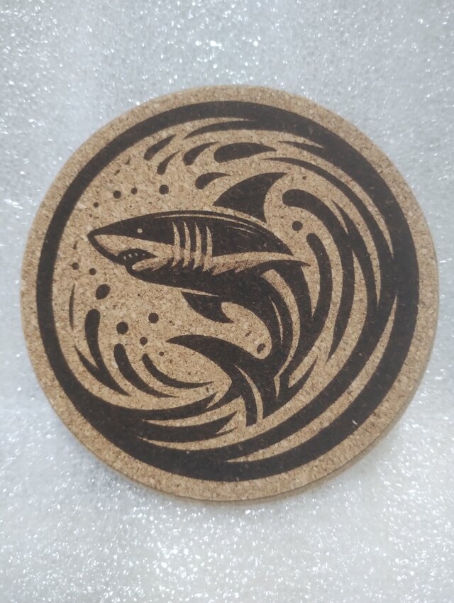 コースター　サメ