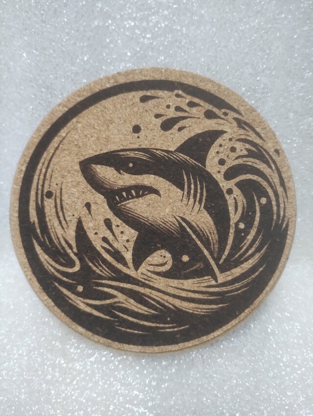 コースター　サメ