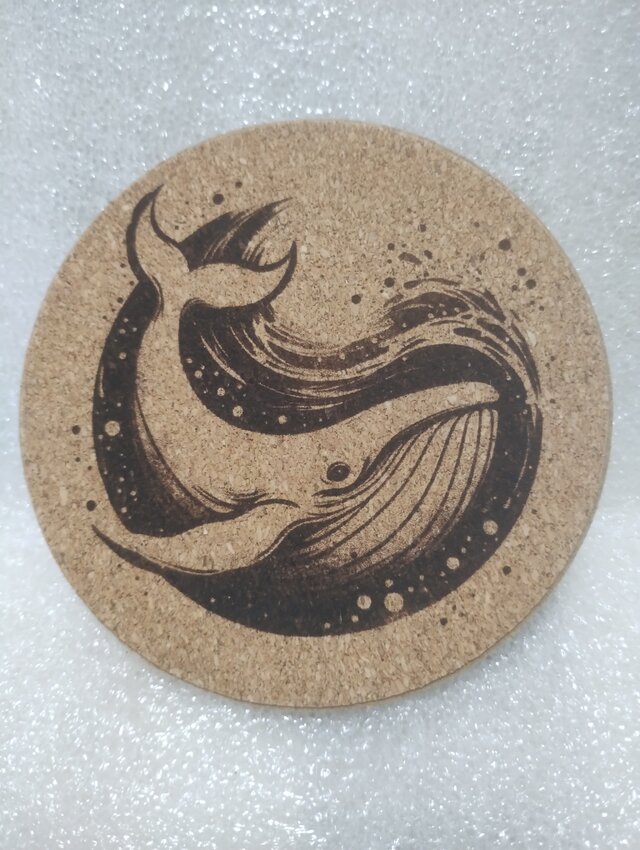 コースター　クジラ