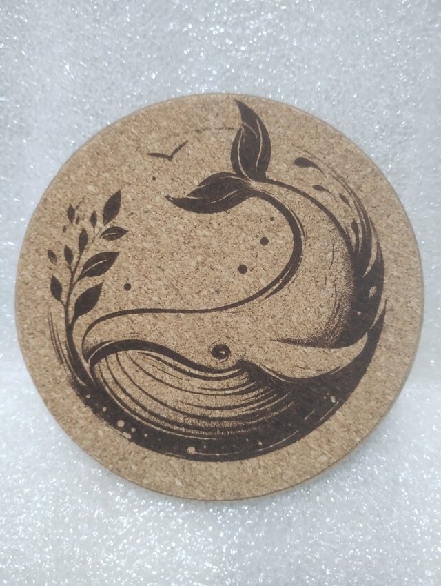 コースター　クジラ