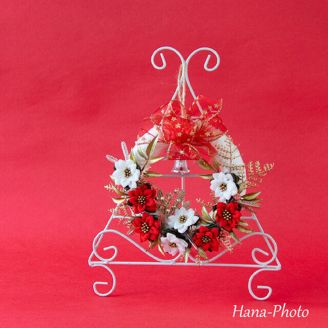 【匿名発送】50cm特大ポインセチアクリスマスリース　赤 匿名発送】50cm特大ポインセチアクリスマスリース 赤 - メルカリ